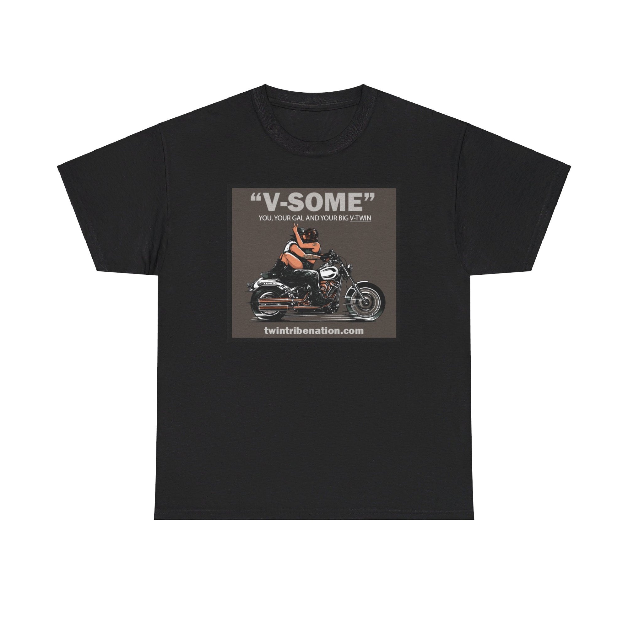 V-SOME MF Men's T-Shirt On Black