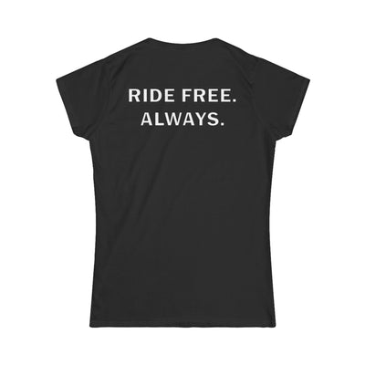 V-Some MF Women's Softstyle Tee on Black